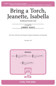 Bring a Torch, Jeanette, Isabella SSA choral sheet music cover Thumbnail